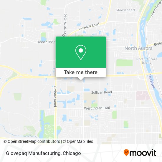 Glovepaq Manufacturing map