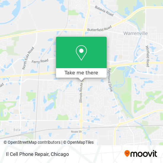 Il Cell Phone Repair map