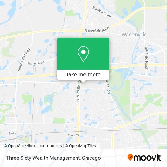 Three Sixty Wealth Management map