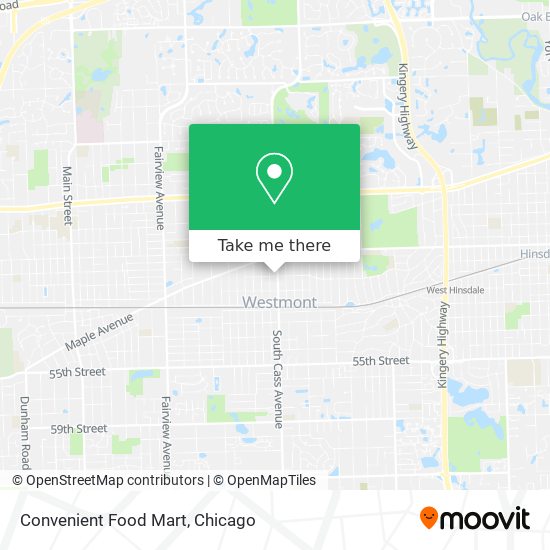 Mapa de Convenient Food Mart