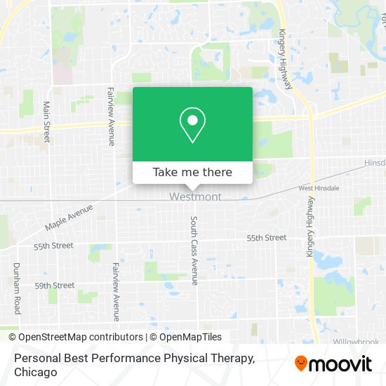 Personal Best Performance Physical Therapy map