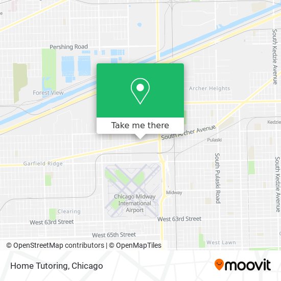 Home Tutoring map