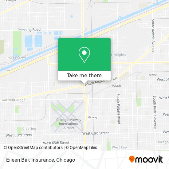 Mapa de Eileen Bak Insurance