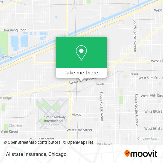 Allstate Insurance map