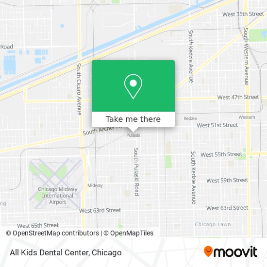 All Kids Dental Center map