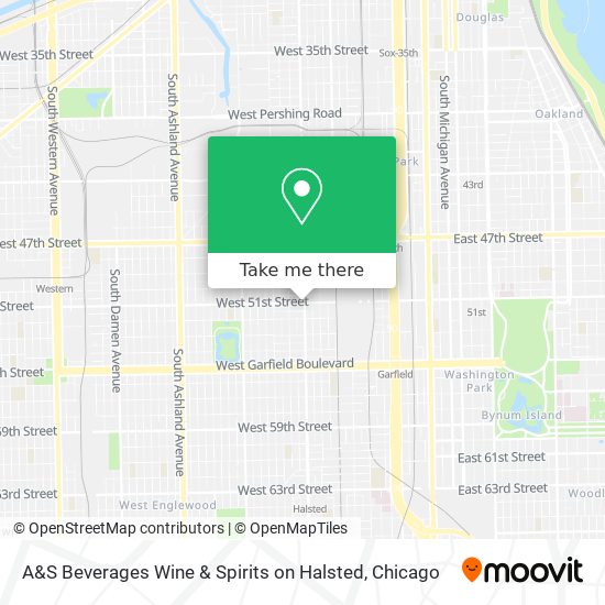 A&S Beverages Wine & Spirits on Halsted map