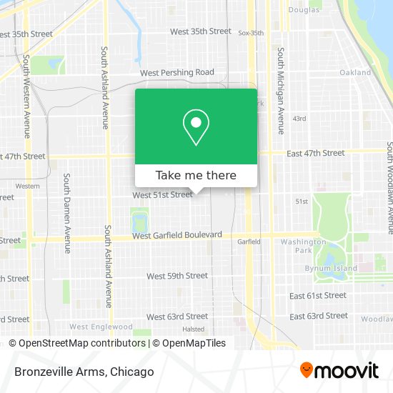 Mapa de Bronzeville Arms