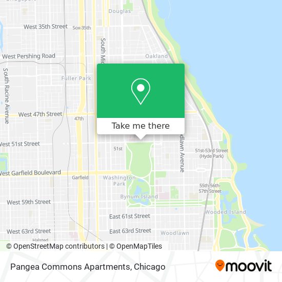 Pangea Commons Apartments map