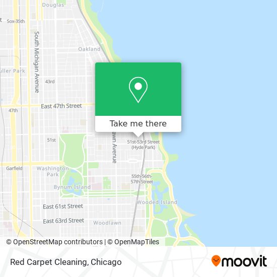 Red Carpet Cleaning map