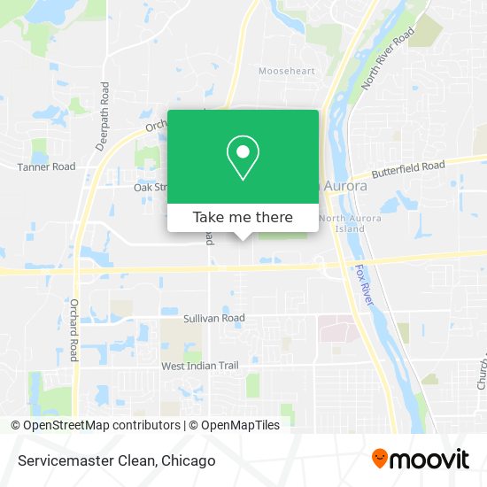 Mapa de Servicemaster Clean