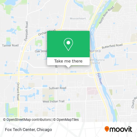 Fox Tech Center map