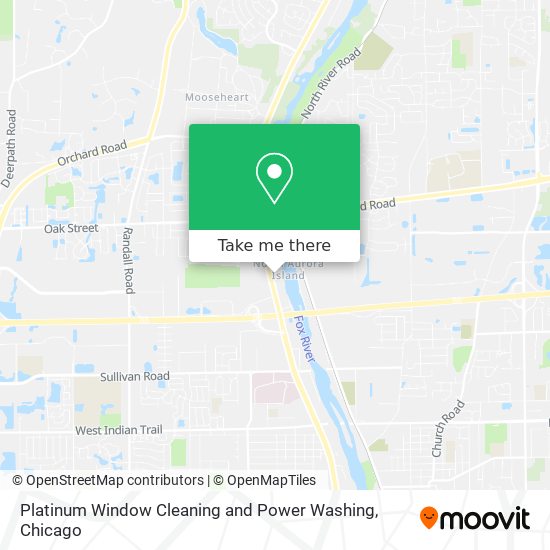 Platinum Window Cleaning and Power Washing map