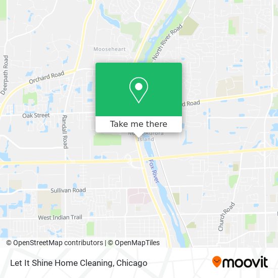 Let It Shine Home Cleaning map