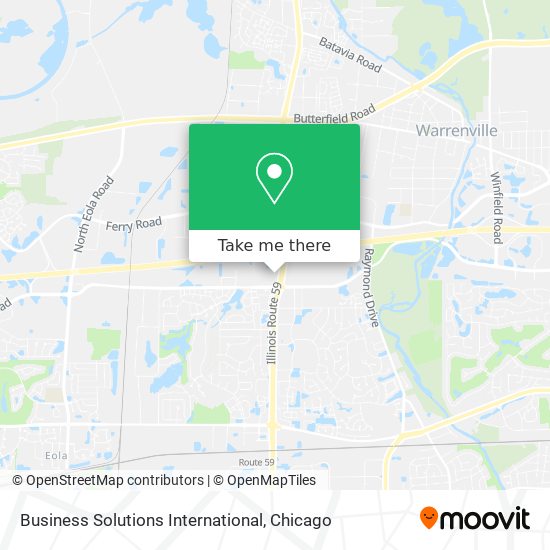 Business Solutions International map