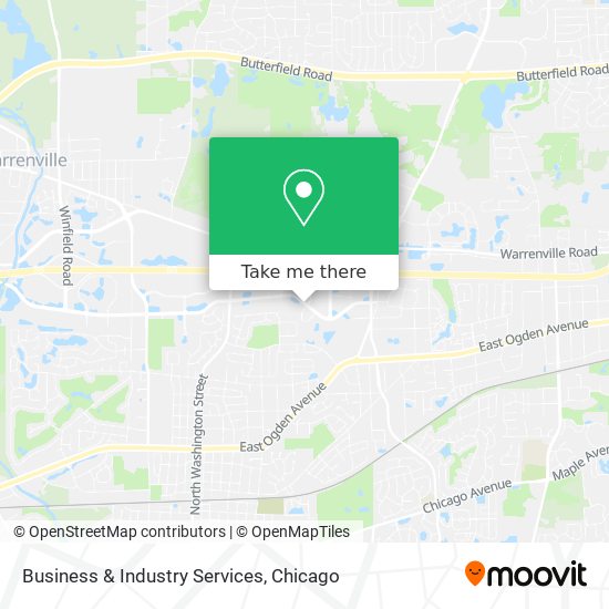 Business & Industry Services map