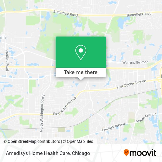 Amedisys Home Health Care map