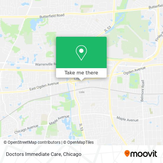 Mapa de Doctors Immediate Care