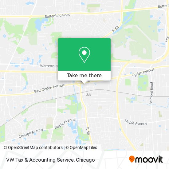 VW Tax & Accounting Service map