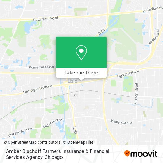 Mapa de Amber Bischoff Farmers Insurance & Financial Services Agency