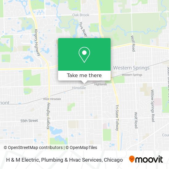 H & M Electric, Plumbing & Hvac Services map