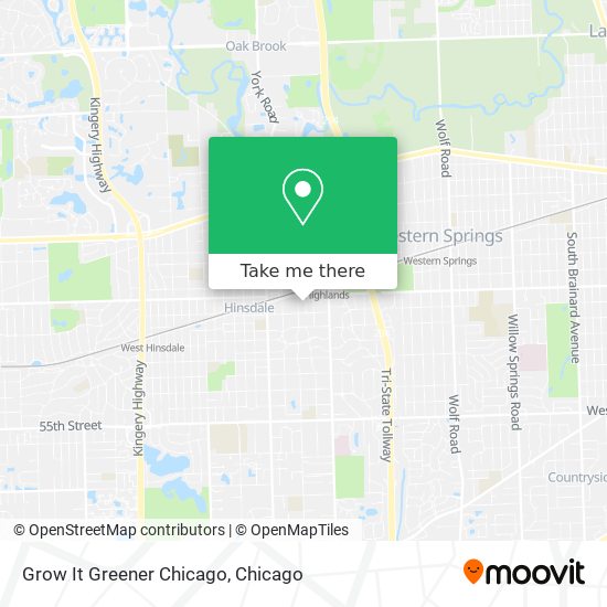 Grow It Greener Chicago map