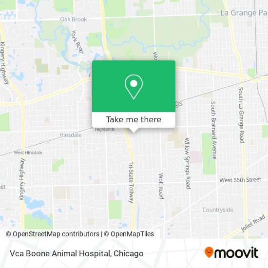 Vca Boone Animal Hospital map