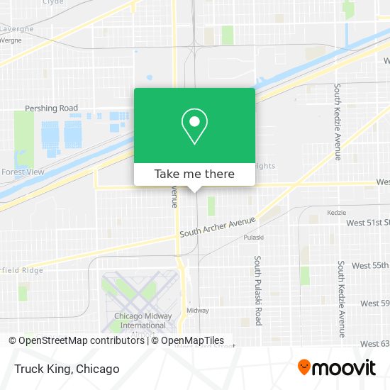 Truck King map