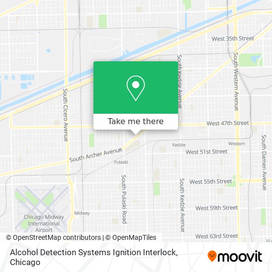 Alcohol Detection Systems Ignition Interlock map