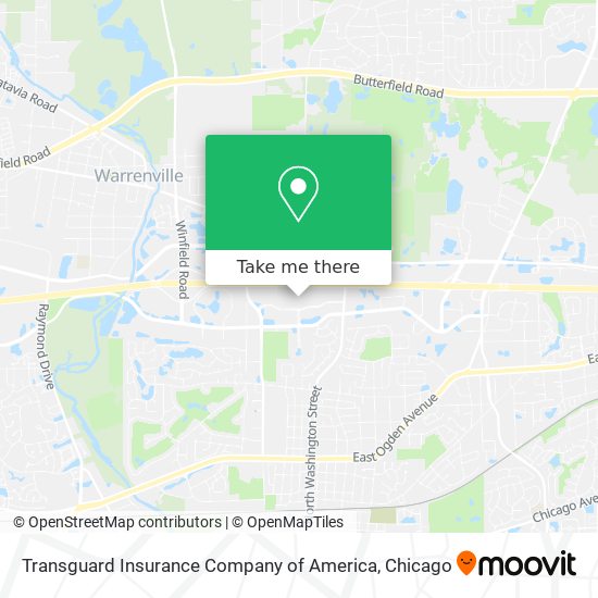 Transguard Insurance Company of America map
