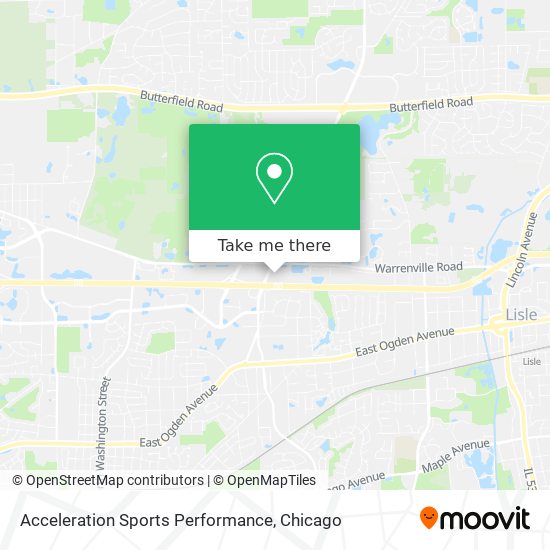 Acceleration Sports Performance map