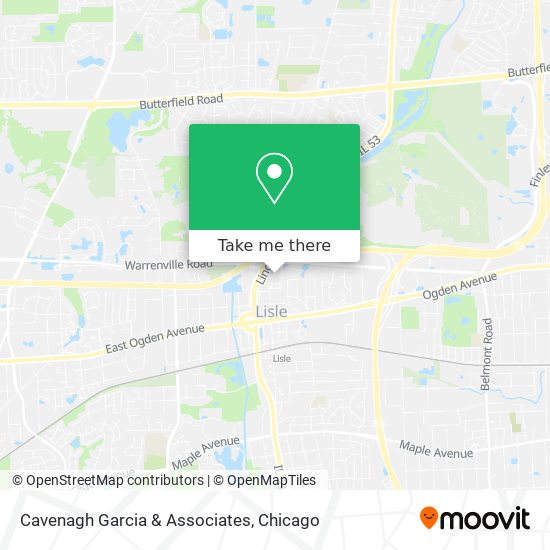 Cavenagh Garcia & Associates map