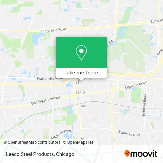 Leeco Steel Products map