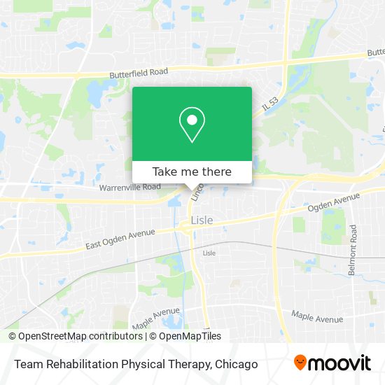 Team Rehabilitation Physical Therapy map