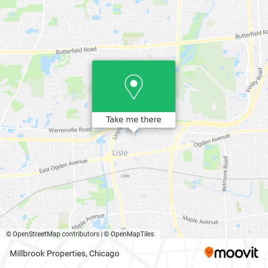 Millbrook Properties map