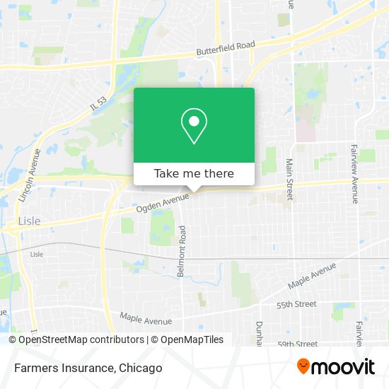 Farmers Insurance map