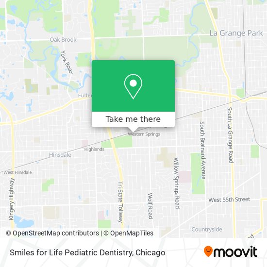 Smiles for Life Pediatric Dentistry map