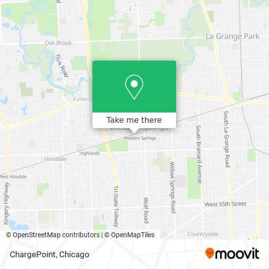 ChargePoint map