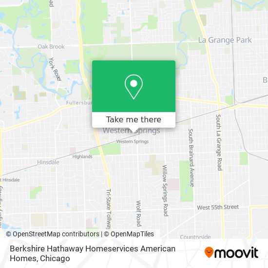 Berkshire Hathaway Homeservices American Homes map
