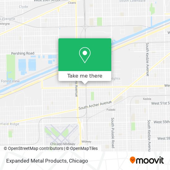 Expanded Metal Products map