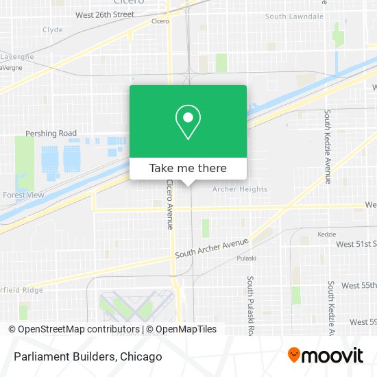 Parliament Builders map