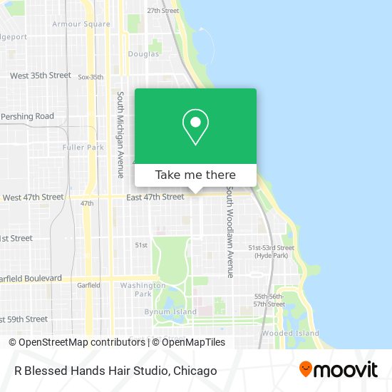 R Blessed Hands Hair Studio map