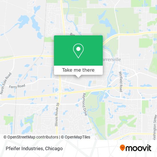 Pfeifer Industries map