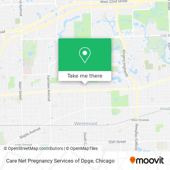 Care Net Pregnancy Services of Dpge map