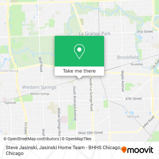 Mapa de Steve Jasinski, Jasinski Home Team - BHHS Chicago