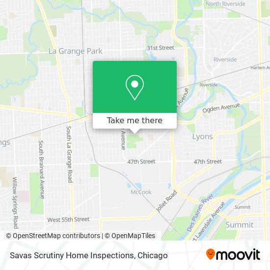 Savas Scrutiny Home Inspections map