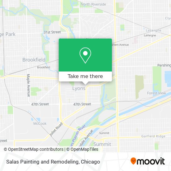 Salas Painting and Remodeling map