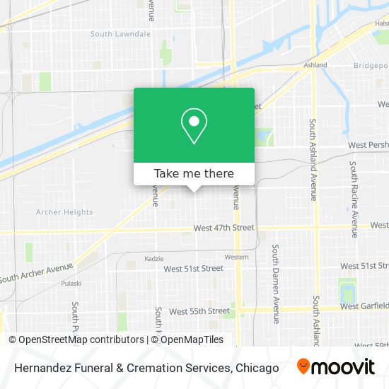 Hernandez Funeral & Cremation Services map
