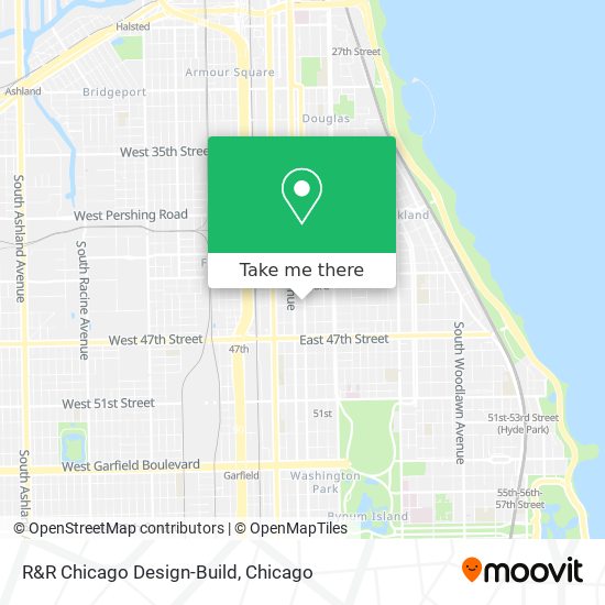 Mapa de R&R Chicago Design-Build