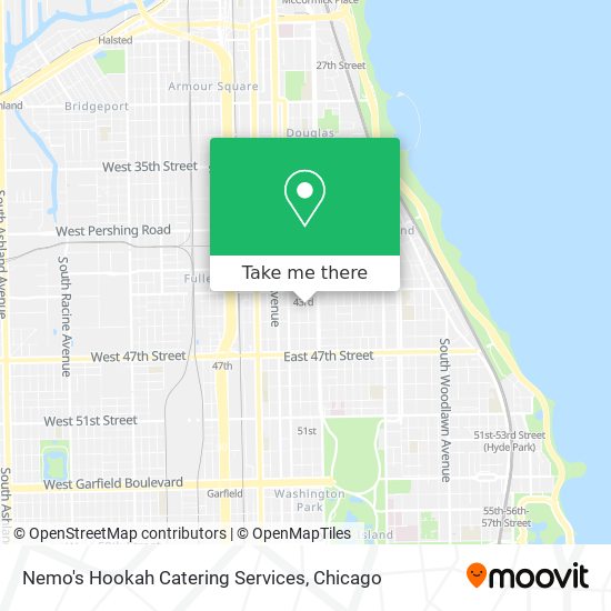 Mapa de Nemo's Hookah Catering Services