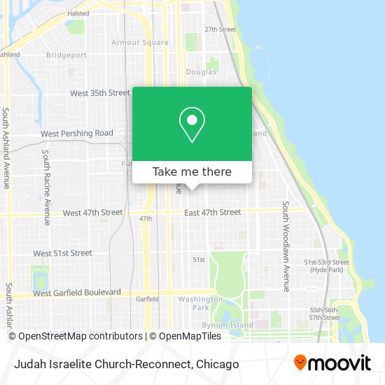 Judah Israelite Church-Reconnect map
